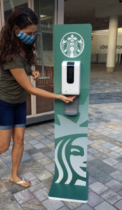 Premium Sanitizer Station & Touchless Dispenser