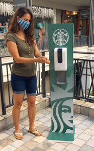 Premium Sanitizer Station & Touchless Dispenser